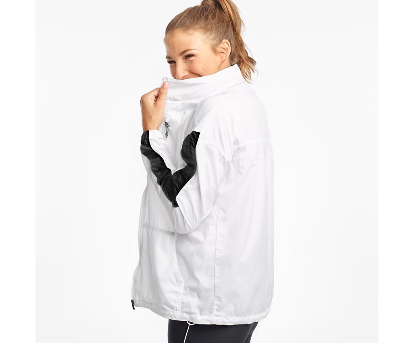 Saucony Packaway Women's Jackets White | AU 273DFMN